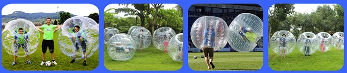 soccer bubble.