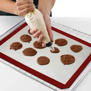 Image of food grade ptfe silicone baking mat with custom printing