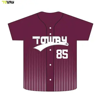 polyester baseball jersey