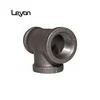 nace standard equal tee Equal Shape black malleable iron electrical conduit tee fittings iso 49 equal tee