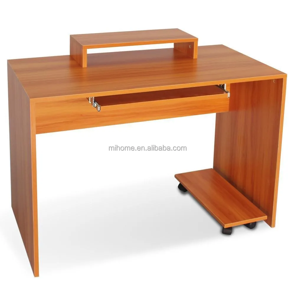 Moderne melamine PB houten computer bureau/PC Tafelhouten tafels