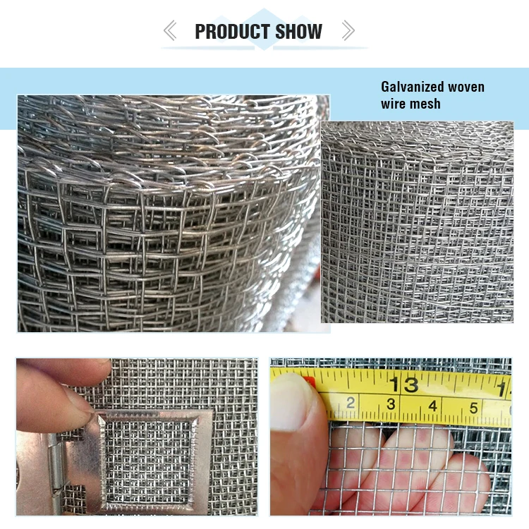 Top quality cheap price iron wire/crimped wire mesh made in china
