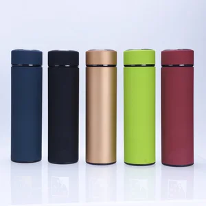 Image of Leakage Proof Double Wall Vaccum Insuatled Thermos Flask Stainless Steel Insulated Drink Bottle 450ml
