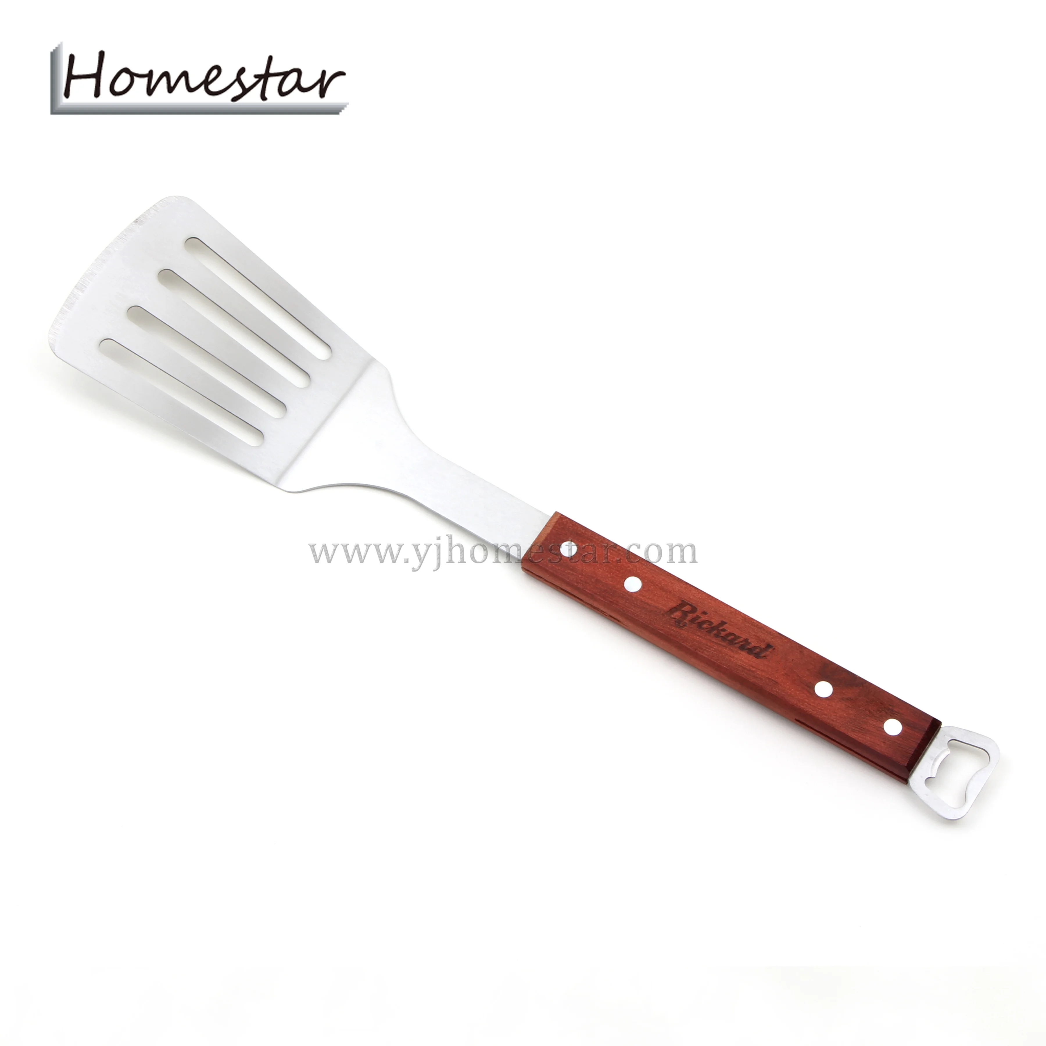 wooden handle spatula