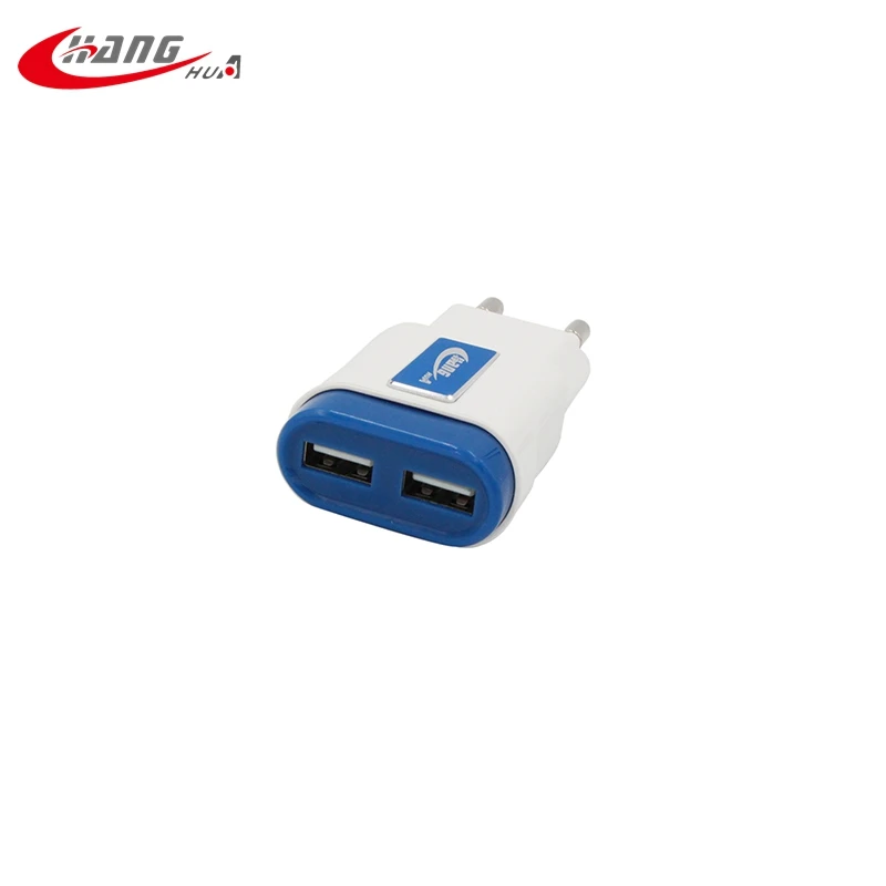 Changhua electronic OEM logo wireless 2 usb port battery charger cable for cellphone