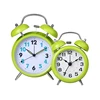 Promotional Mini Metal Desk Clock Quartz Analog Double Bell Alarm Clock for Kids