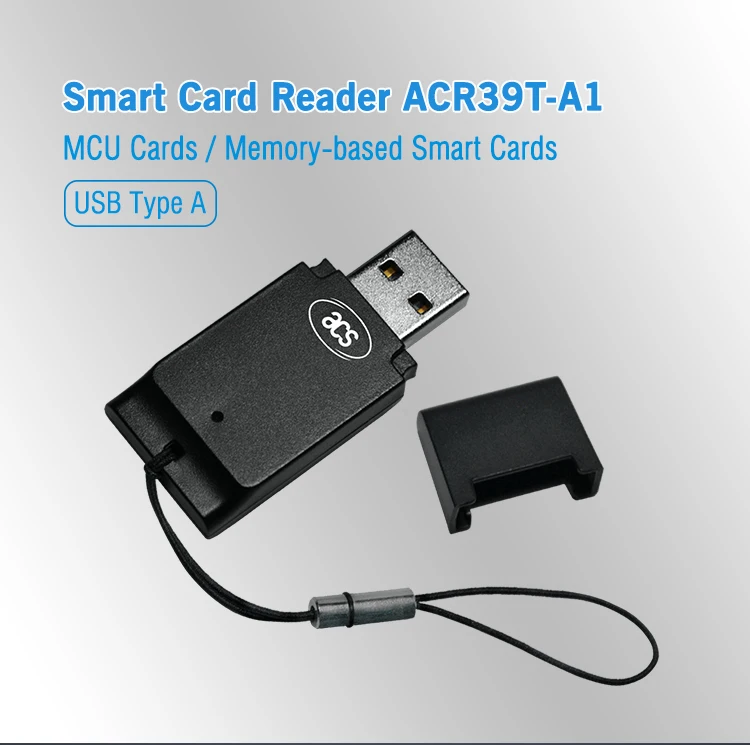 ISO 7816 SIM-sized EMV Contact Card Reader With Free SDK ACR39T-A1