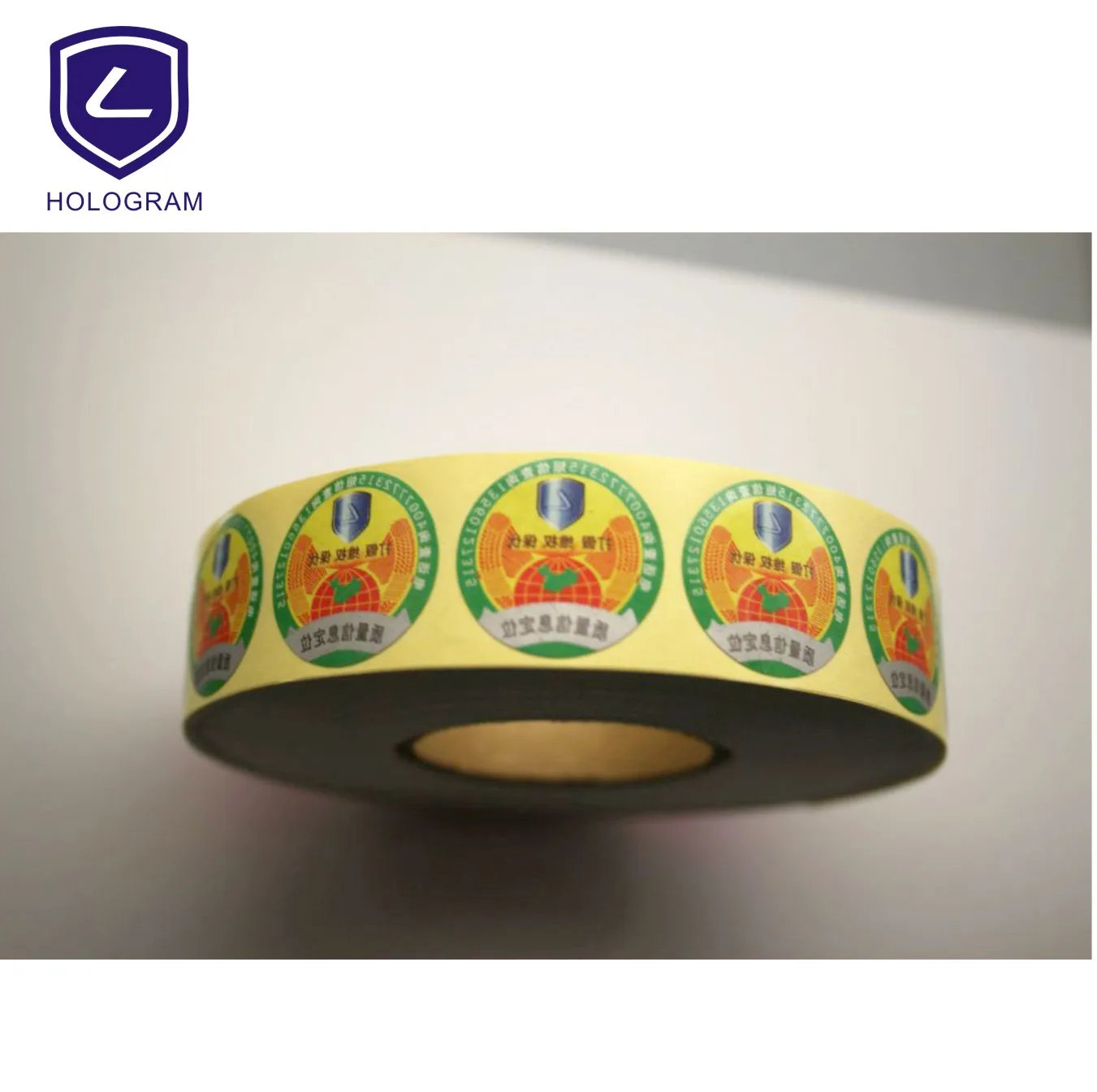 laser hologram shrink label/sticker(holographic)