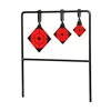 Indoor game practicing airsoft gun steel shooting target handgun pistol and rifle rotating shooting target