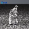 Lovely customized mini crystal nursing bottle desk ornaments for wedding pieces or home decoration
