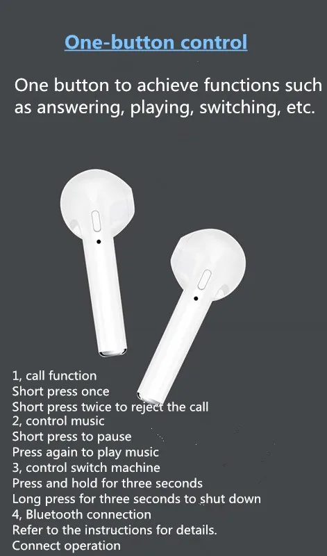 i10 max tws Bluetooth Earphones 5.0 Touch Wireless earbuds - ANKUX.COM