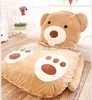 CE OEM animal plush sleeping mat big teddy bear bed /unstuffed bear bed for sale