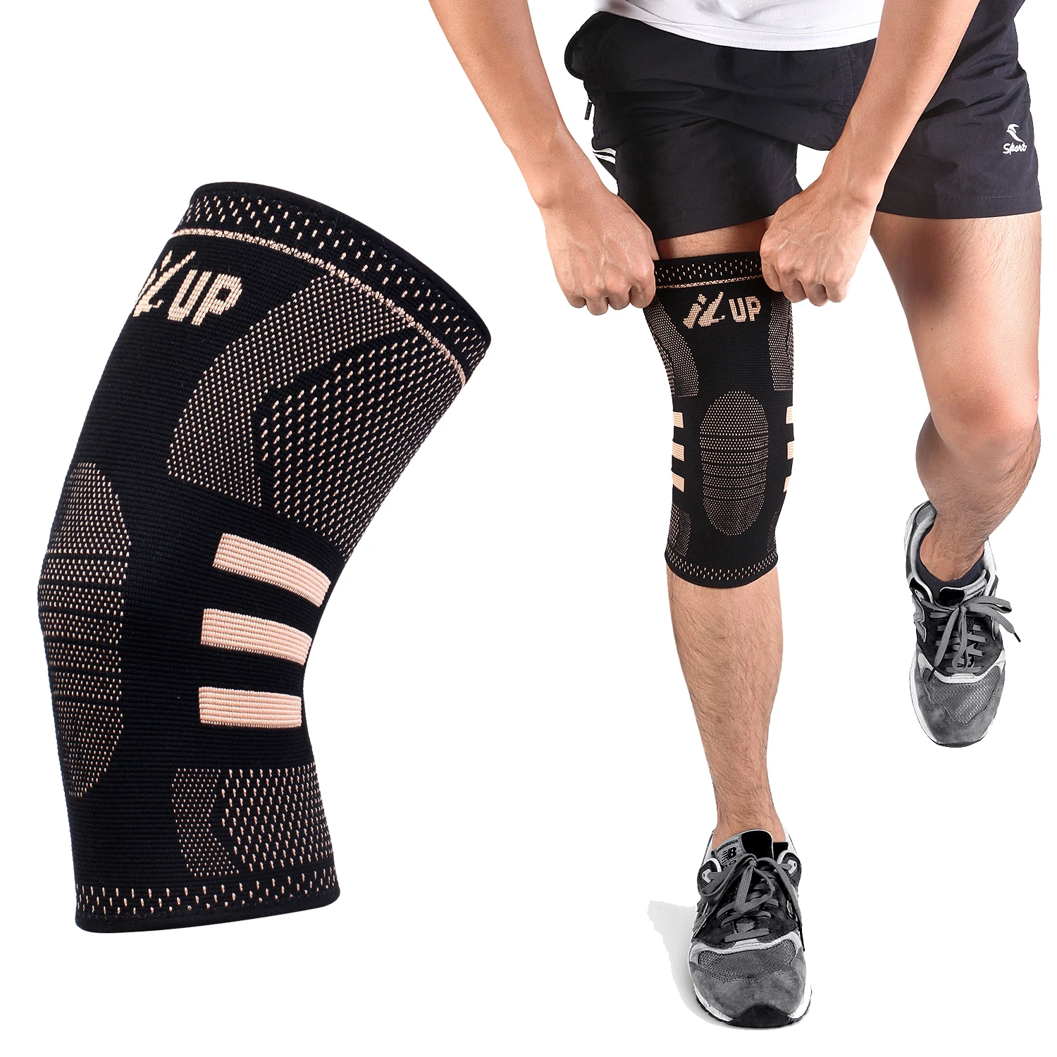 Compression Knee Cap Brace Bandage For Sports - Buy Compression Bandage 