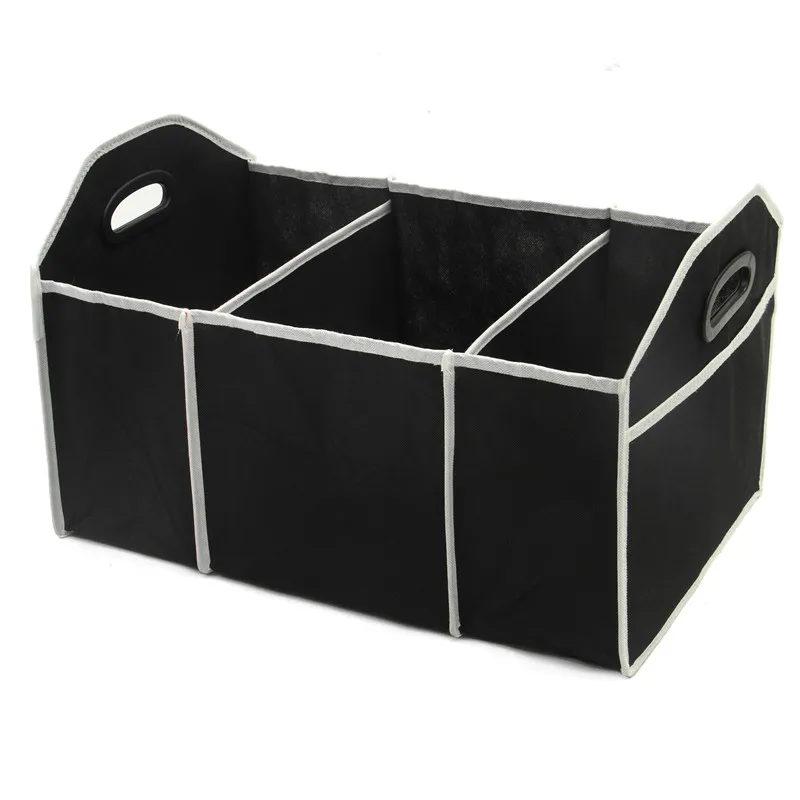 Home Car Seat Organizer Trash Bin Auto Trunk Cargo Collapsible Storage