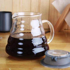 Image of 400ml standard borosilicate glass coffee server