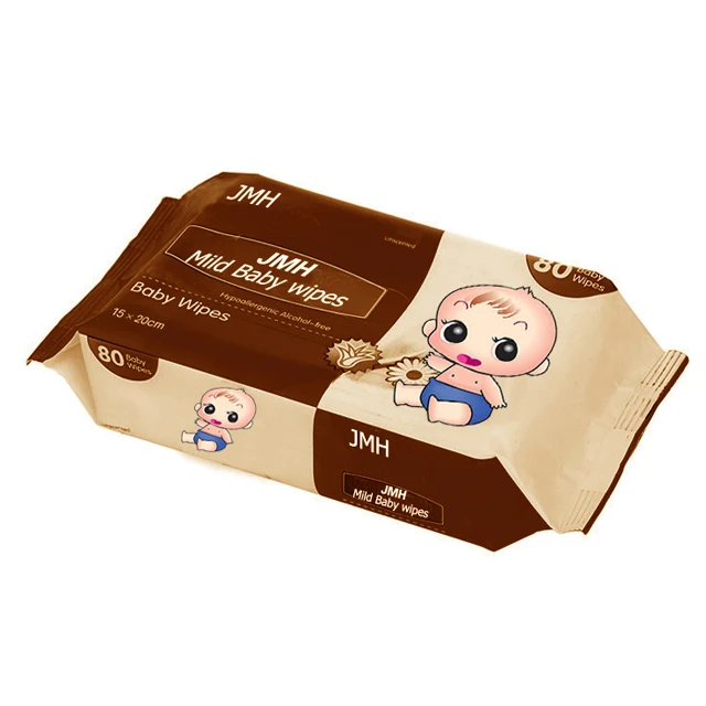 
2018 Wholesale super breathable soft best quality baby wet tissue 