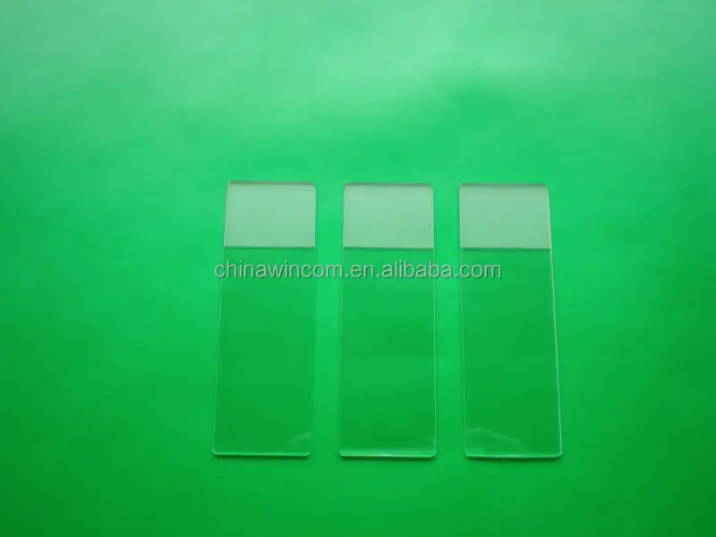 Microscope frosted end slide set