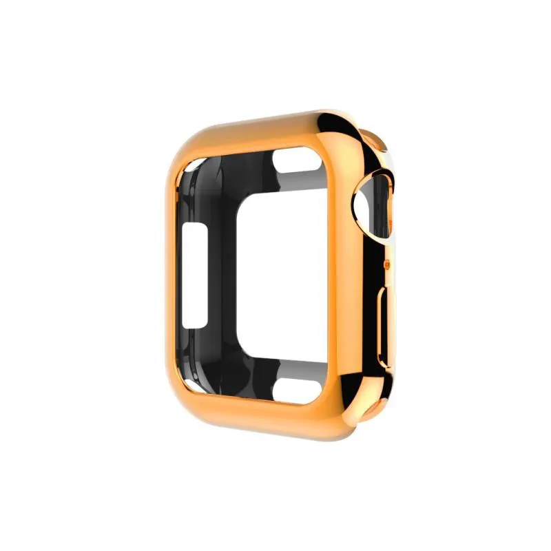 

2018 Best Buy Luxury Electroplating TPU Watch Cover Case for Apple Watch Series 4 40mm and 44mm, Various