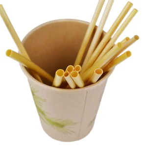 Natural wheat drinking straw wholesale amazon top seller 2019