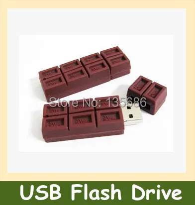 Силиконовая шоколада USB флэш-накопитель флэш-накопитель Pendrive памяти карты палку микроданных 128 м 2 ГБ 4 ГБ 8 ГБ 16 ГБ 32 ГБ USB 2.0