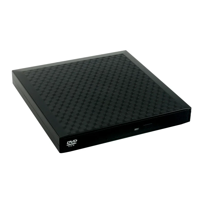 

USB External DVD RW Enclosure Case USB 2.0 DVD 12.7mm IDE Case For laptop notebook, Black