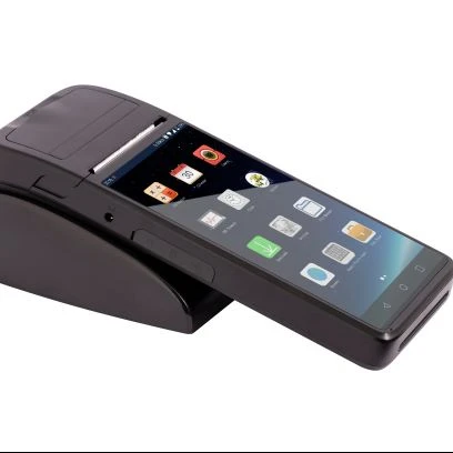 

touch android mobile pos terminal with Cradle