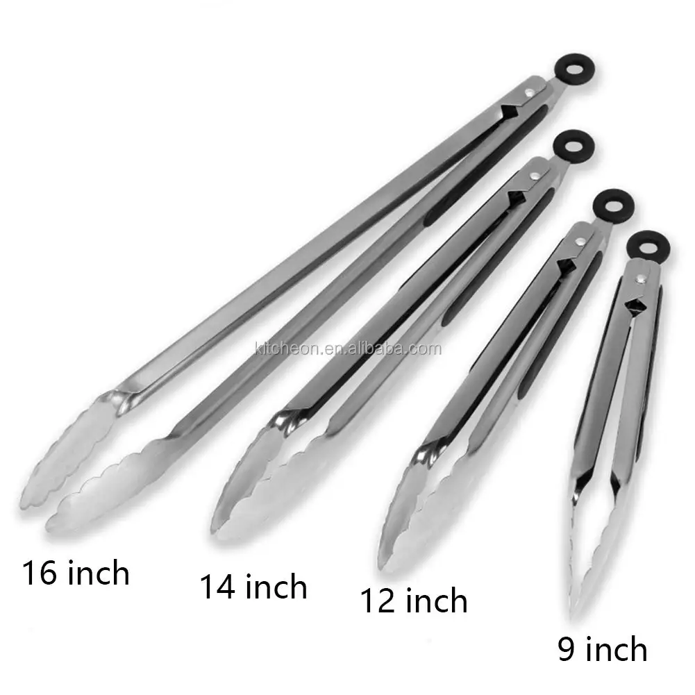 16 Inch Extra Long Premium Stainless Steel Barbecue Tongs Buy Barbecue Tongs,Extra Long Tongs