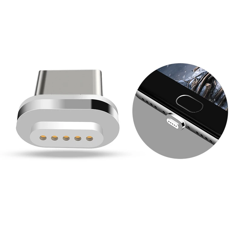 1.2M Metal Data Type C Fast Charging USB Magnetic Type-c Cable - ANKUX.COM