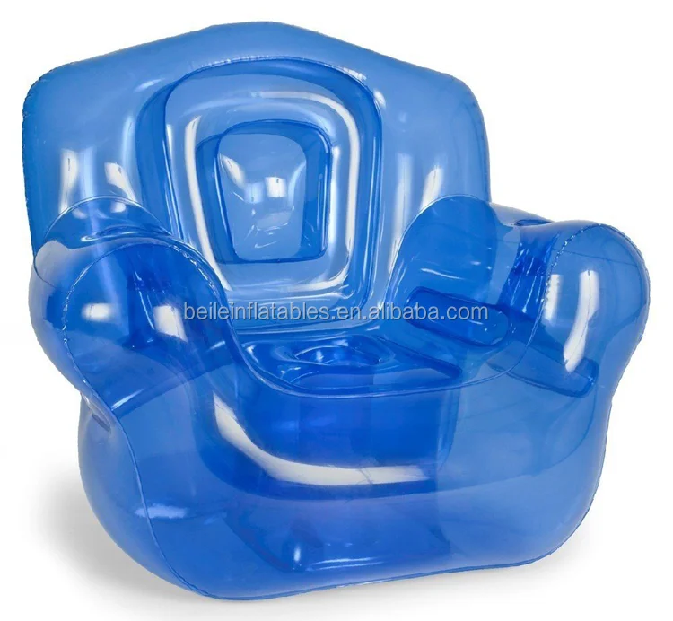 
Commercial customized transparent inflatable sofa for sale 