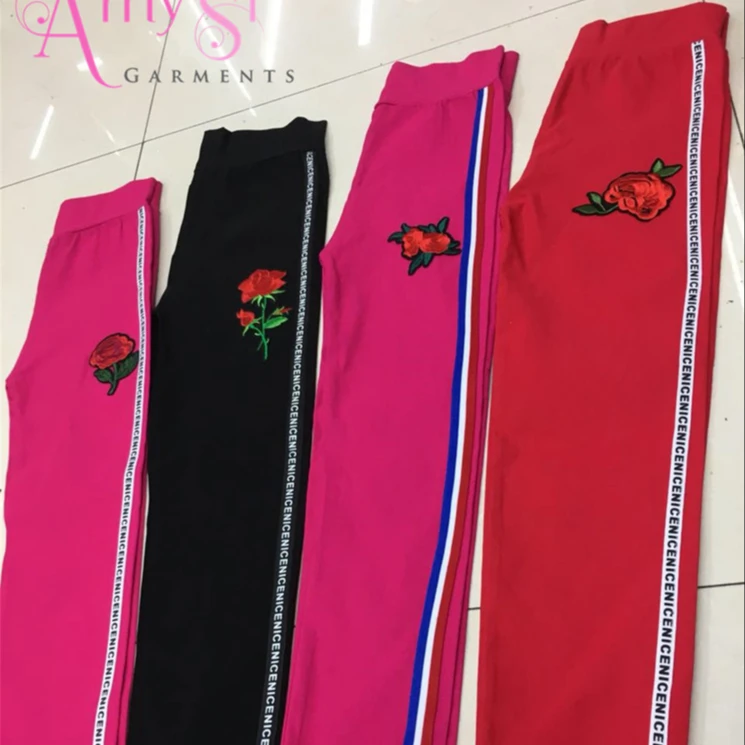 

1.34 USD GK02 flower design elastic tight 5 - 8 years kids girls children pants, children trousers, children pants leggings, Same as pictures