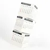 DIY calendar home desk office 15cm clear custom white magic cube