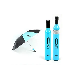 China Hot New Customized  Wine  Bottle Umbrella