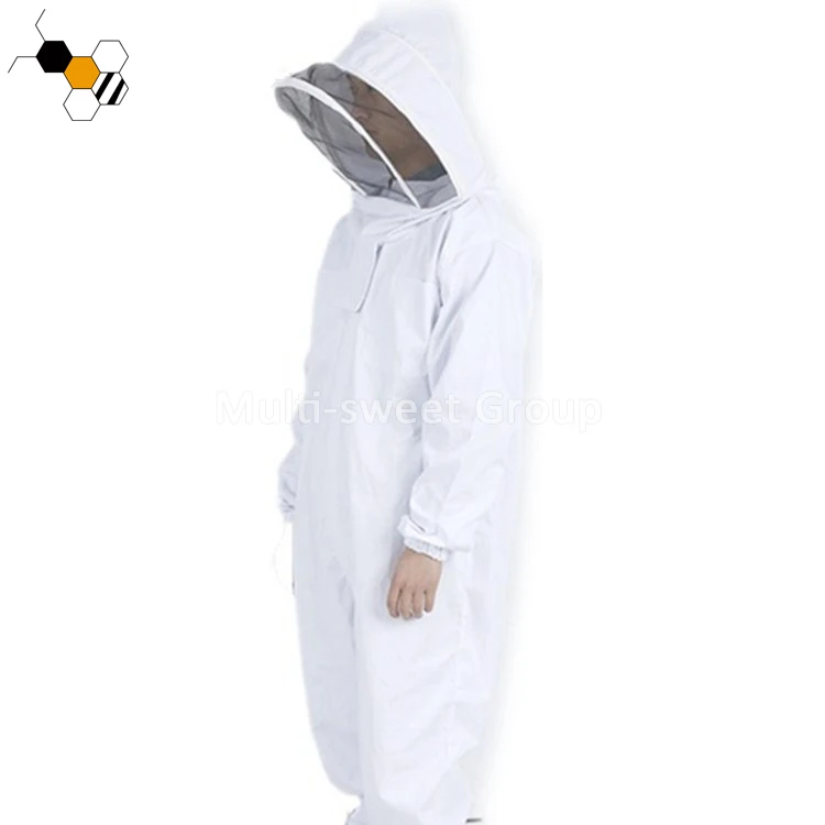 
Cotton Coverall hooded beekeeping ventilated beekeepers protective clothing honey bee clothes suit for beekeepers 