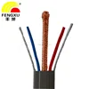 Flat elevator traveling cable elevator CCTV camera with RG59 coaxial cable