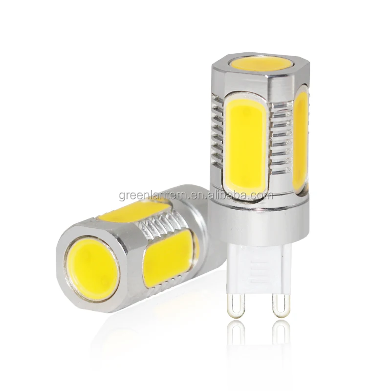 new 5W 7.5W aluminum COB G9 LED light