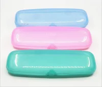 

Accept Customer logo glass case plastic glasses case