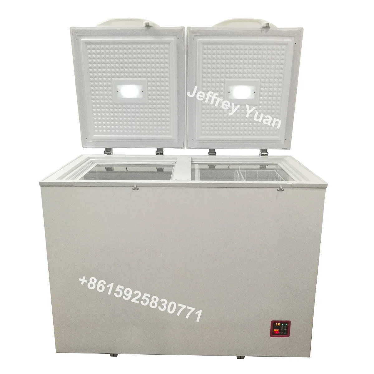 303L ultra low energy consumption chest freezer for home use, View