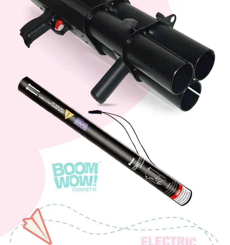Wedding Non Fireworks Electric Confetti Cannon Shooter Gun Buy