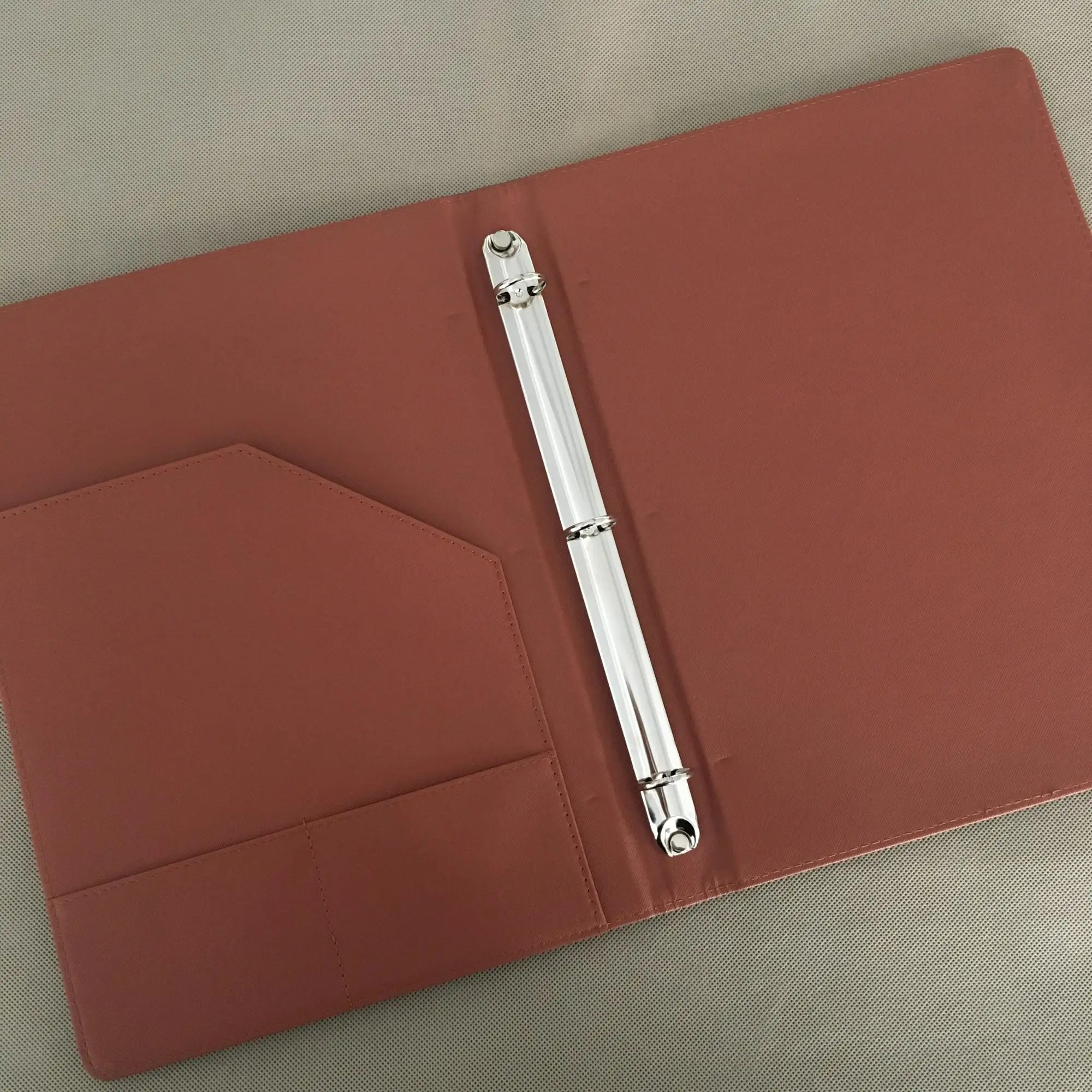 A4 Hardcover Folders Leather Portfolio Folders With Clasp Buy