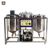 small deodorizer distillate oil batch deodorizing agent mobil soya cotton seed oil refining machine