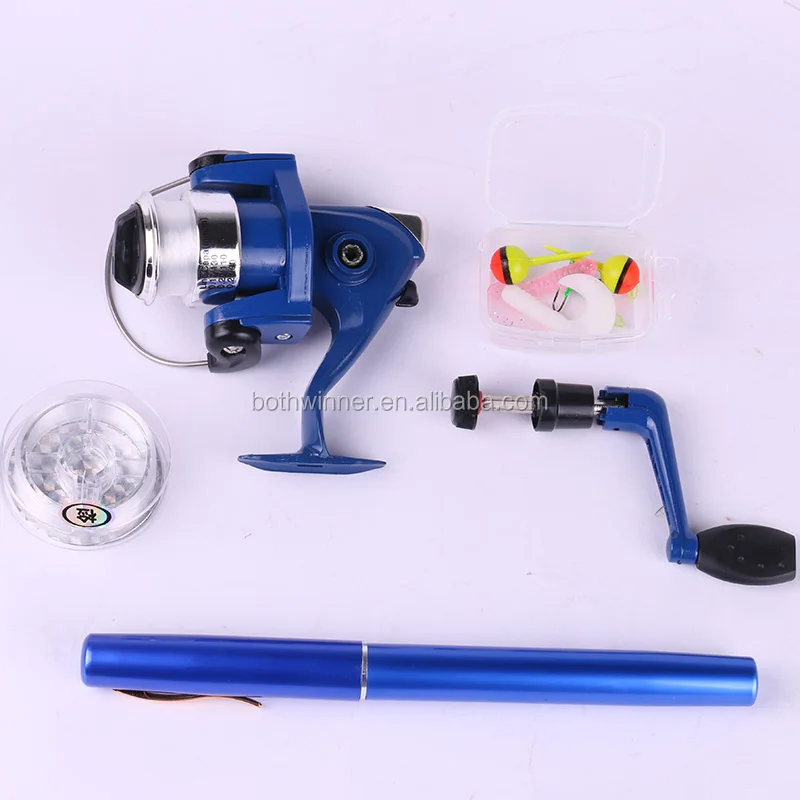 Caña de pescar barata con carrete Clearance