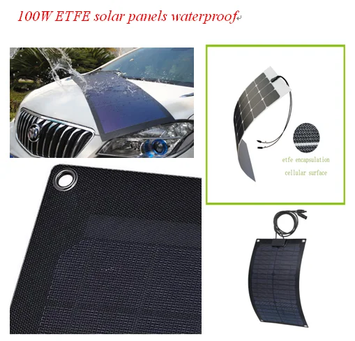 Custom made 50W Parasol/ Beach Umbrella , caravan, vehicle rated flexible solar photovoltaic panel