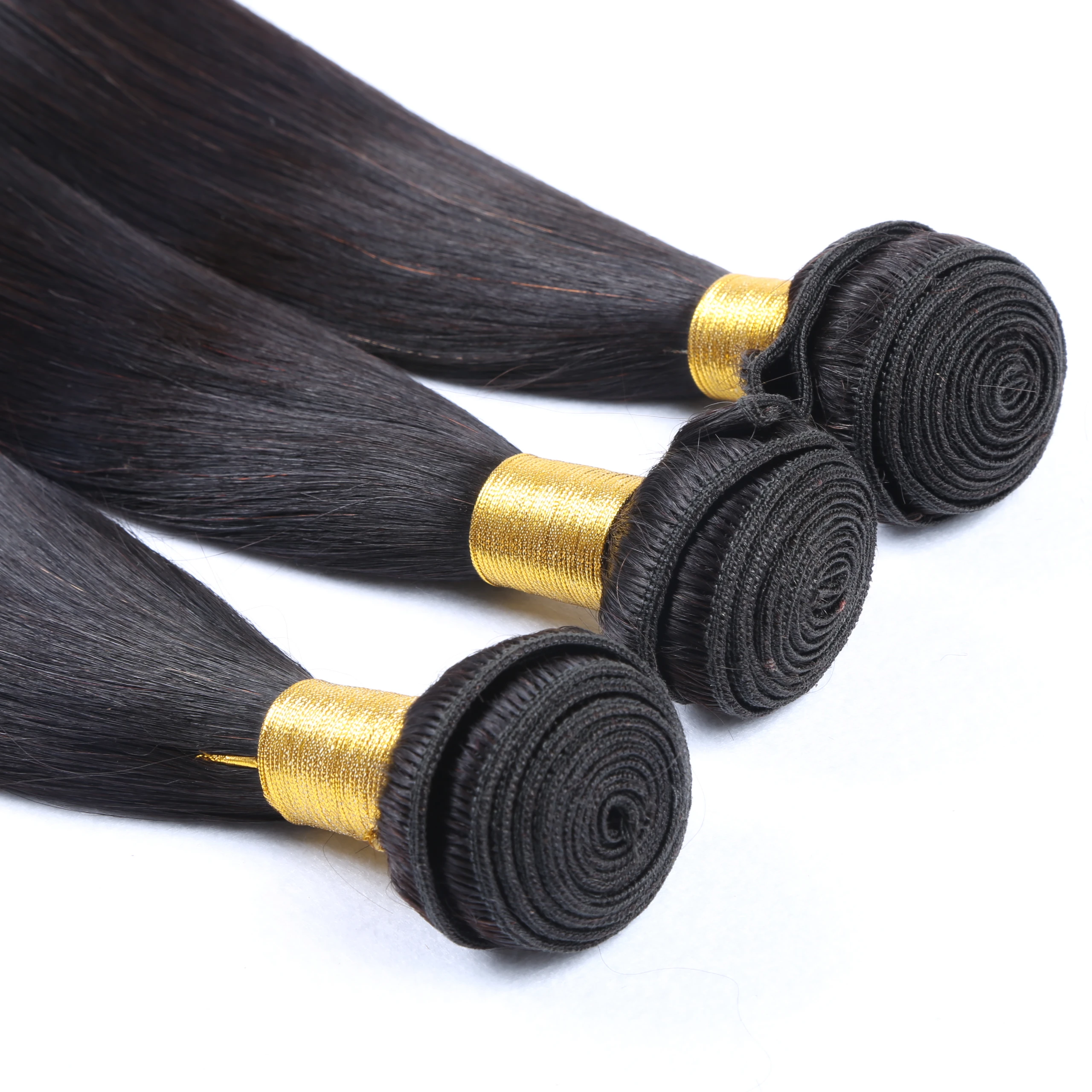 

100% Human Hair Weave Silk Straight Hair Straight Brazilian Hair,100gram one bundle