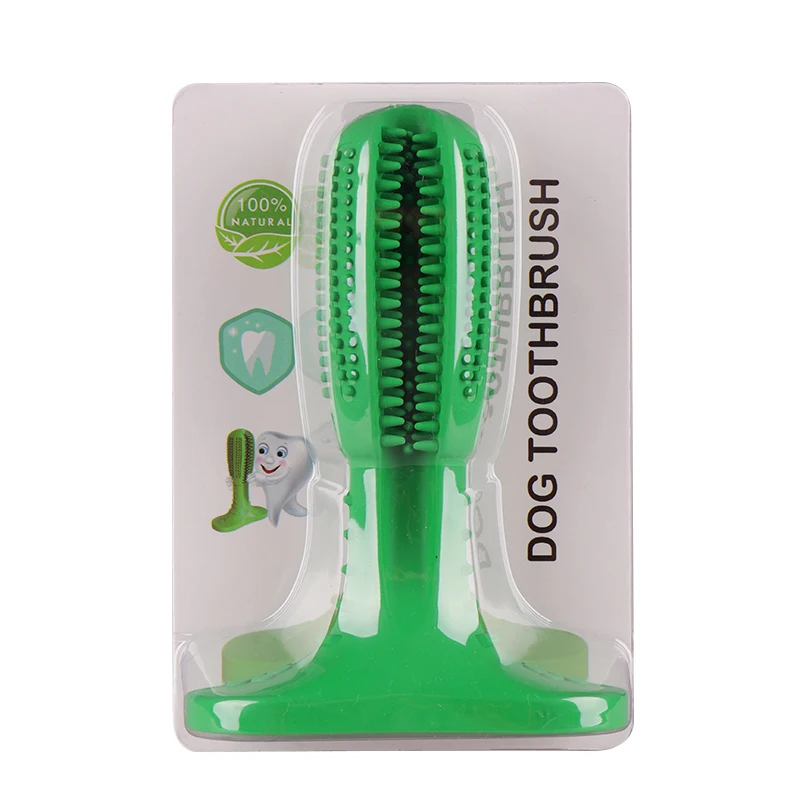 Dog Toothbrush Stick Pet Molars Silicone Toothbrush for Dogs