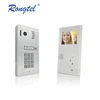 Code access 4 inch handfree villa intercoms system with night vision camera