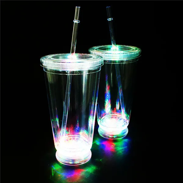 Top A Quality Led Light Up Plastic Cups With Lids And Straws Buy Cups