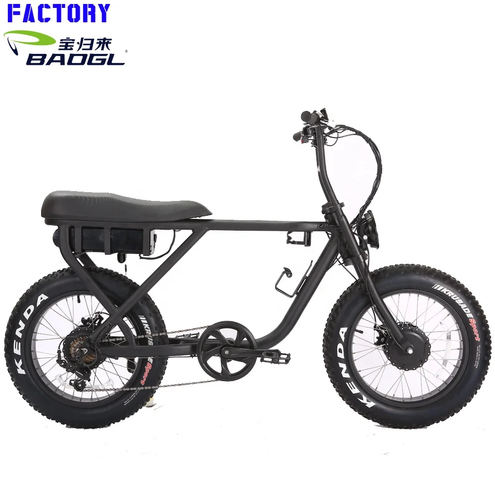 

1000w big power fat tire pedals electric bike with lithium battery, Customized