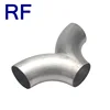 RF Stainless Steel Sanitary Welded Y-type Tee