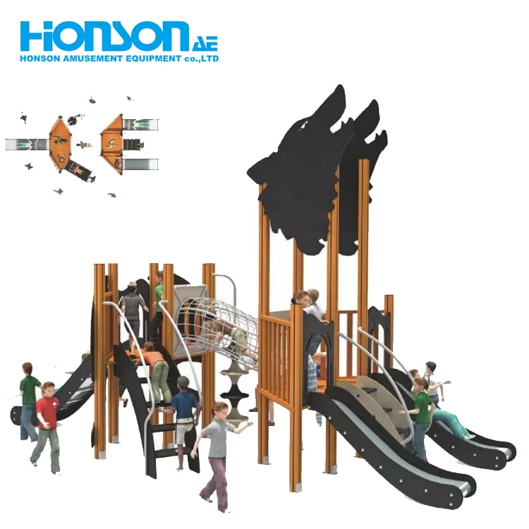 new animal Theme playground specific standard design outdoor play equipment