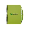 OEMPROMO Pen Combo W/ Double Spiral Bound Curved Notebook